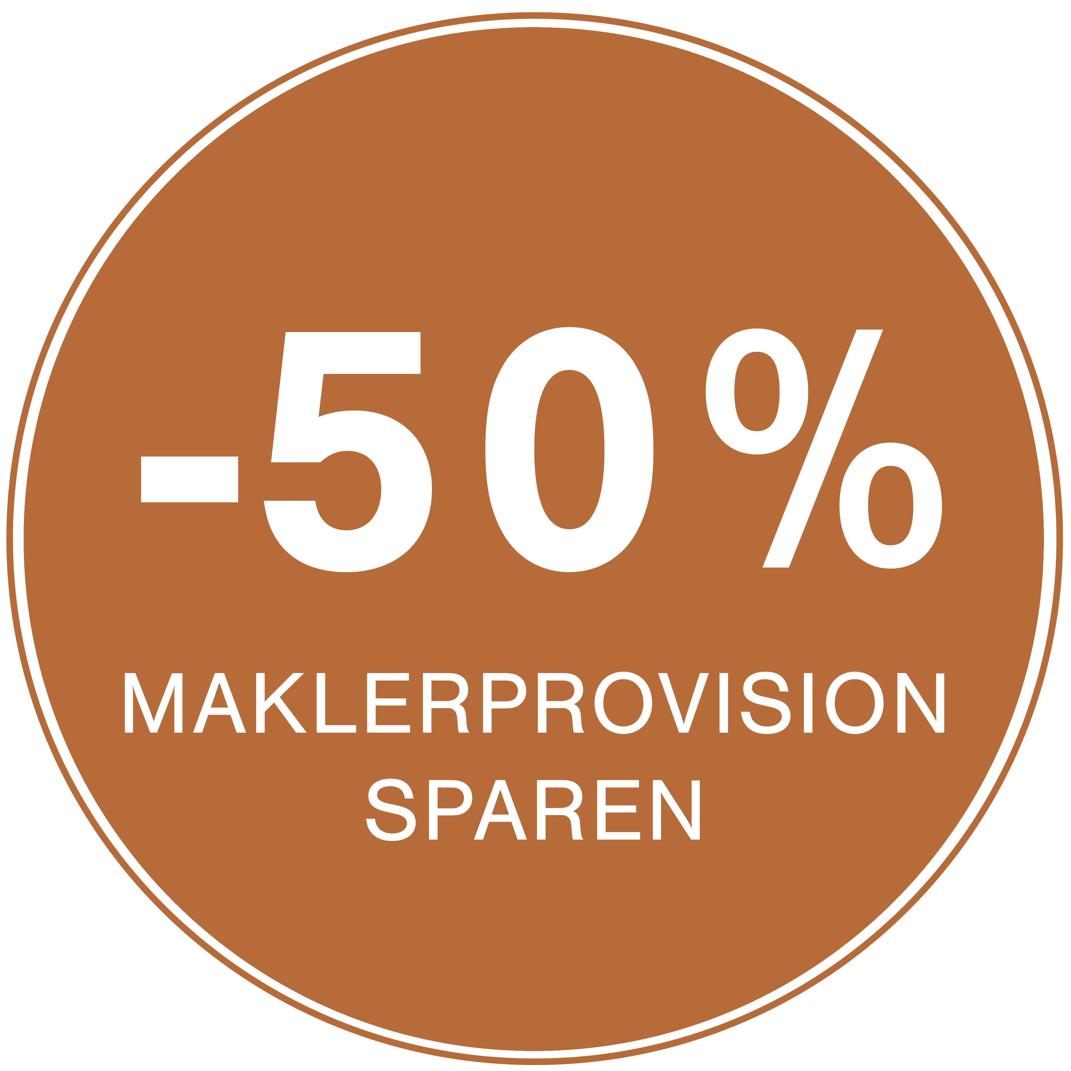 Jetzt 50% Maklerprovision sparen - Bei 3SI kommt Weihnachten früher