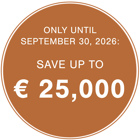 Only until September 30, 2026: Save up to € 25,000