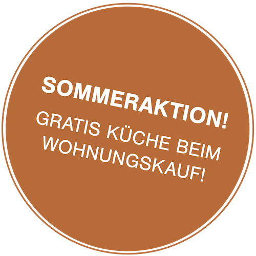 Sommeraktion! Gratis Küche beim Wohnungskauf!