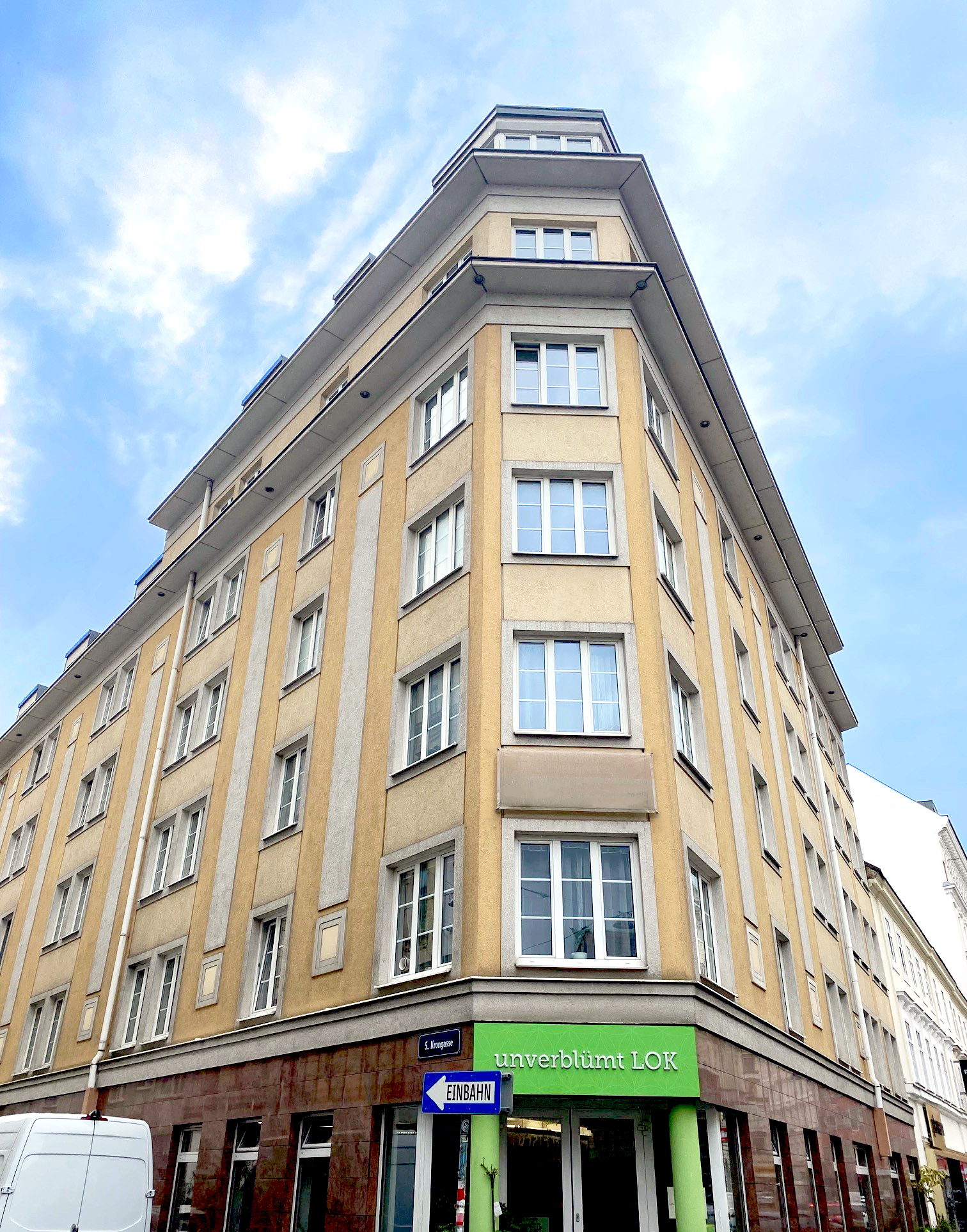 Die Liegenschaft Krongasse 19 im 5. Wiener Gemeindebezirk ist seit Kurzem im Besitz der 3SI Immogroup.