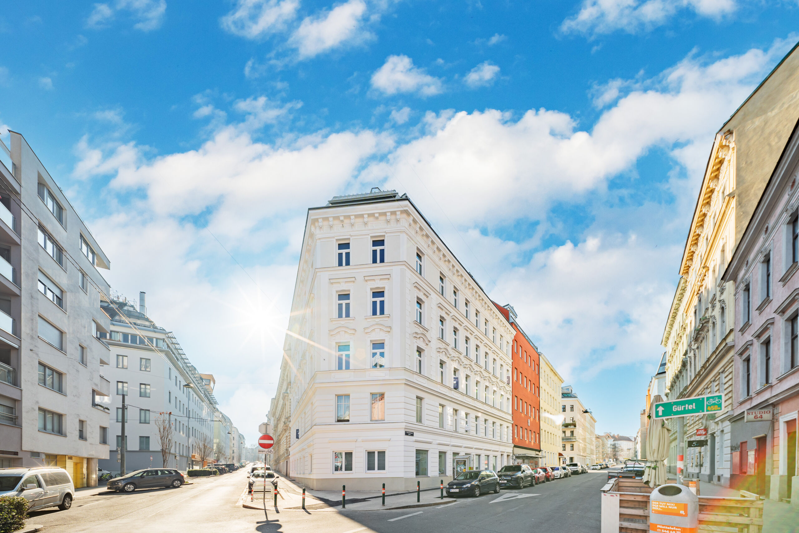 3SI Projekt Vivienne: Revitalisierte Altbauwohnungen bezugsfertig im fünften Wiener Gemeindebezirk in der Siebenbrunnengasse 65
