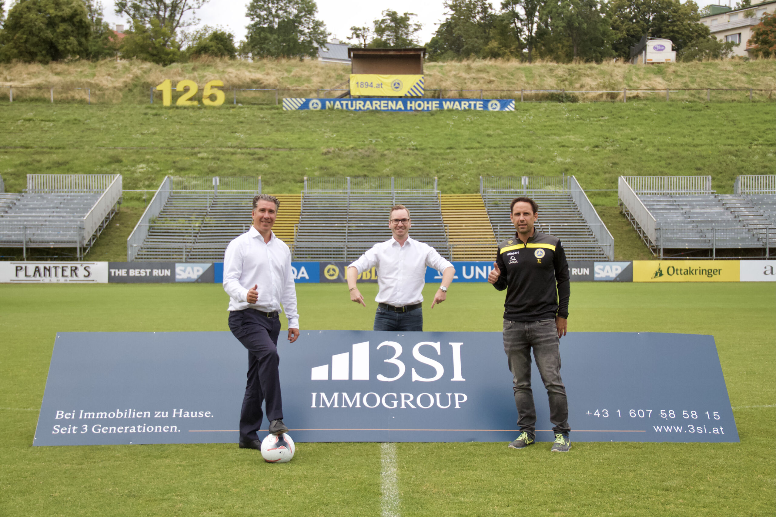 3SI Immogroup ist neuer Sponsor des First Vienna FC