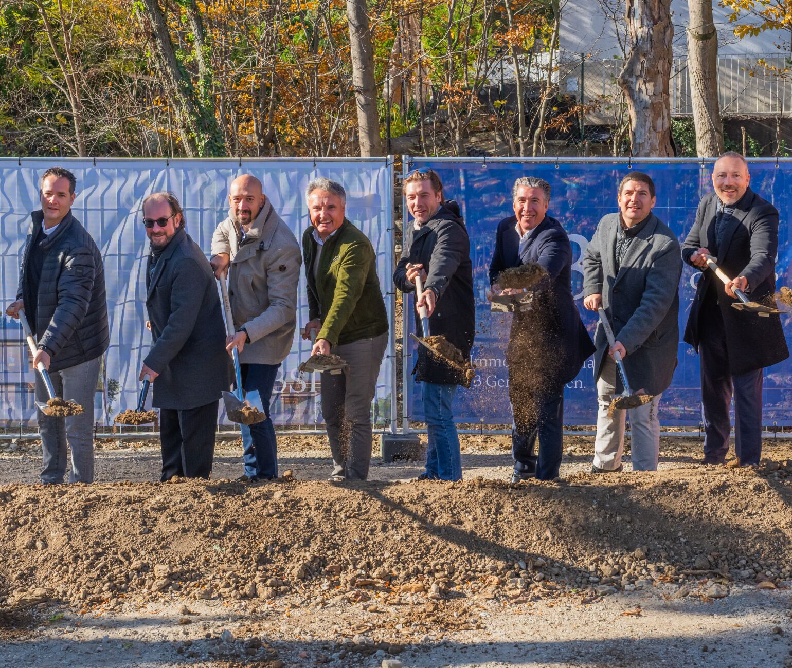 Doppelspatenstich der 3SI Immogroup - nicht nur im 14. Bezirk, sondern auch im 18. Bezirk über Wien steht der Baustart für ein weiteren Projekt, The Superior, bevor.