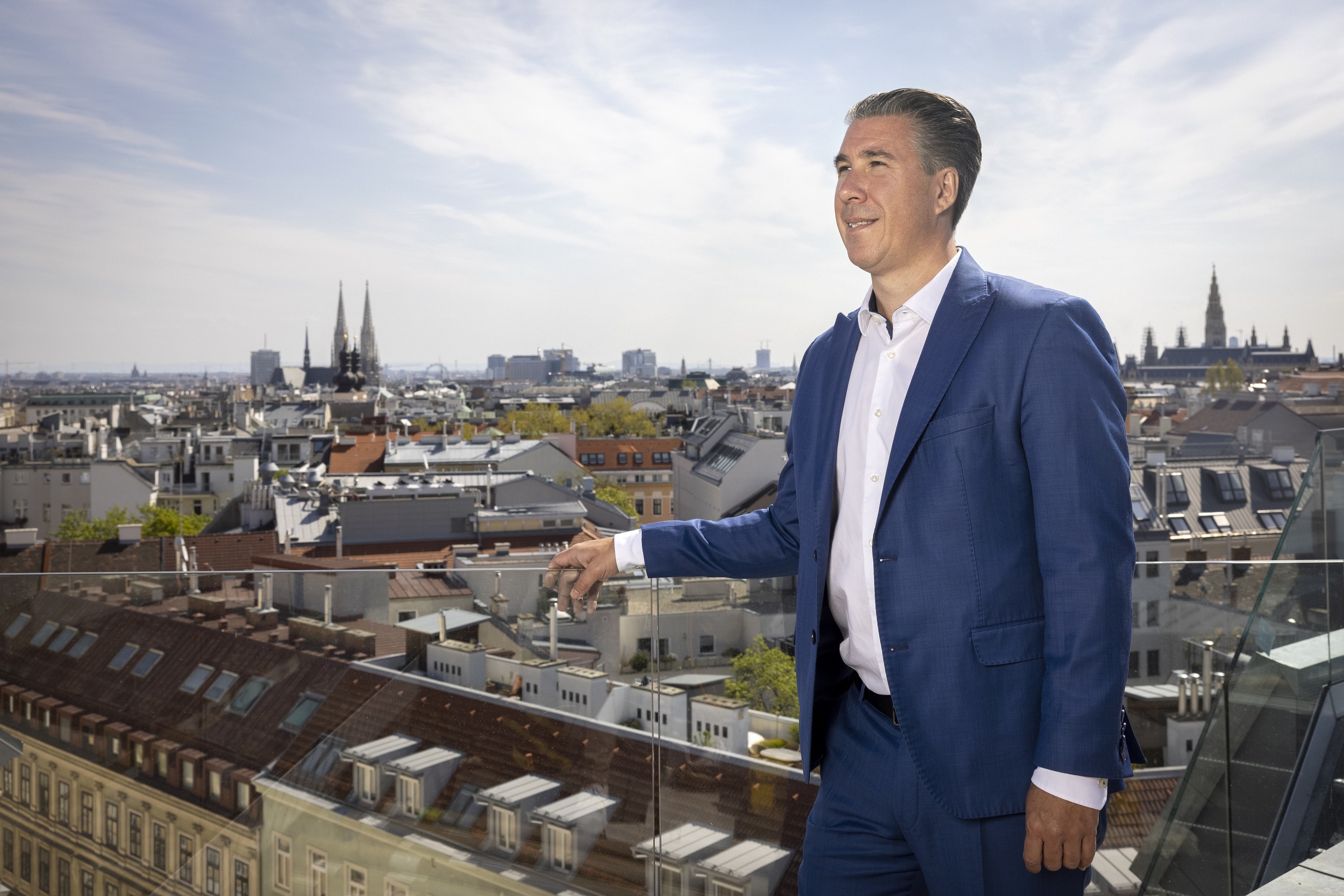 Michael Schmidt, Geschäftsführer 3SI Immogroup, will heuer über 250 Millionen € investieren
