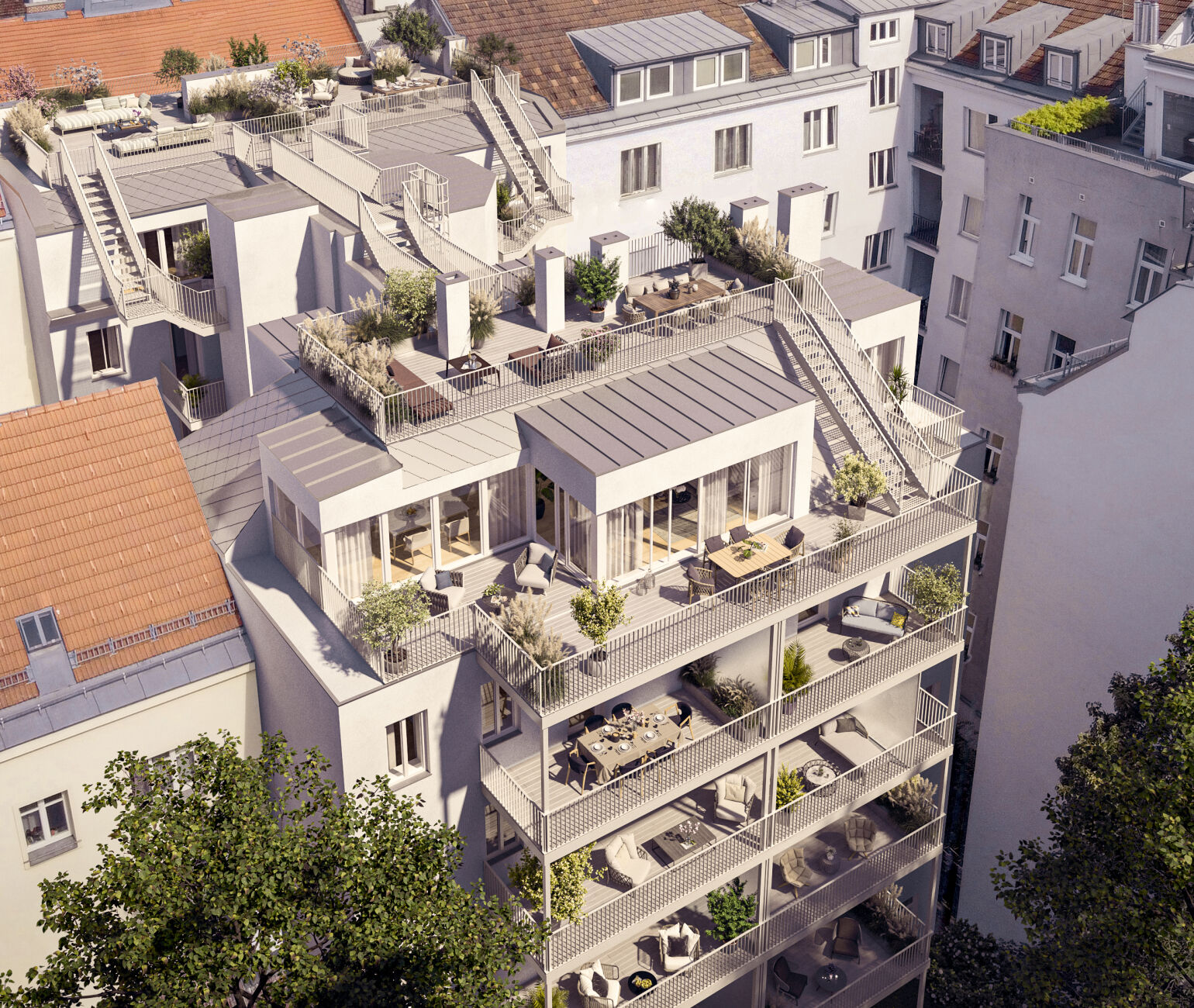 26 hochwertige Eigentumswohnungen entstehen derzeit in der Petzvalgasse 4, 1040 Wien.