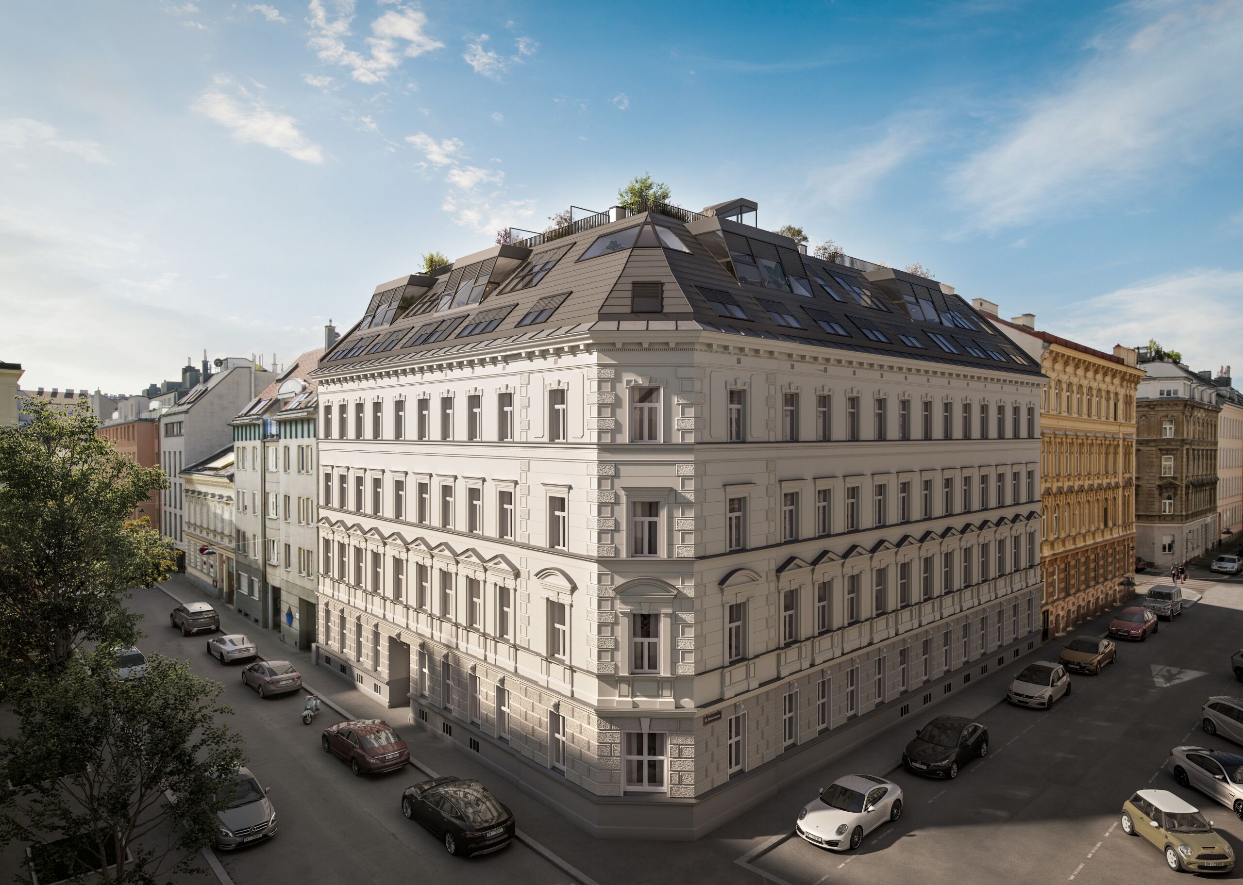 Im von der 3SI Immogroup revitalisierten Stilaltbau Gloria in der Ehrenfelsgasse 12 in Wien Meidling, gelangen nun 33 attraktive Eigentumswohnungen in den Verkauf.