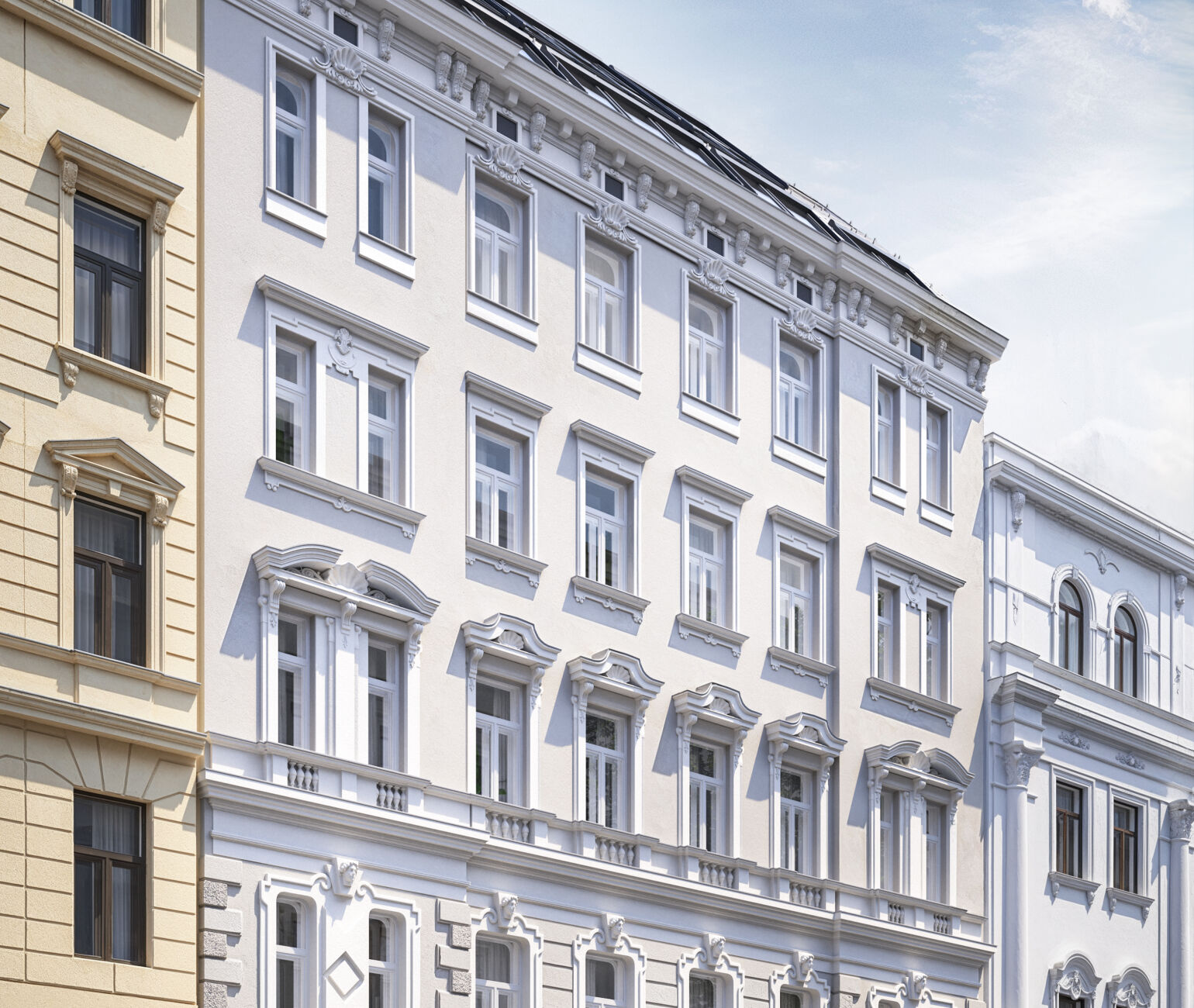 Stilaltbaujuwel Rotenlöwengasse 16 – eines der zahlreichen Revitalisierungsprojekte der 3SI Immogroup