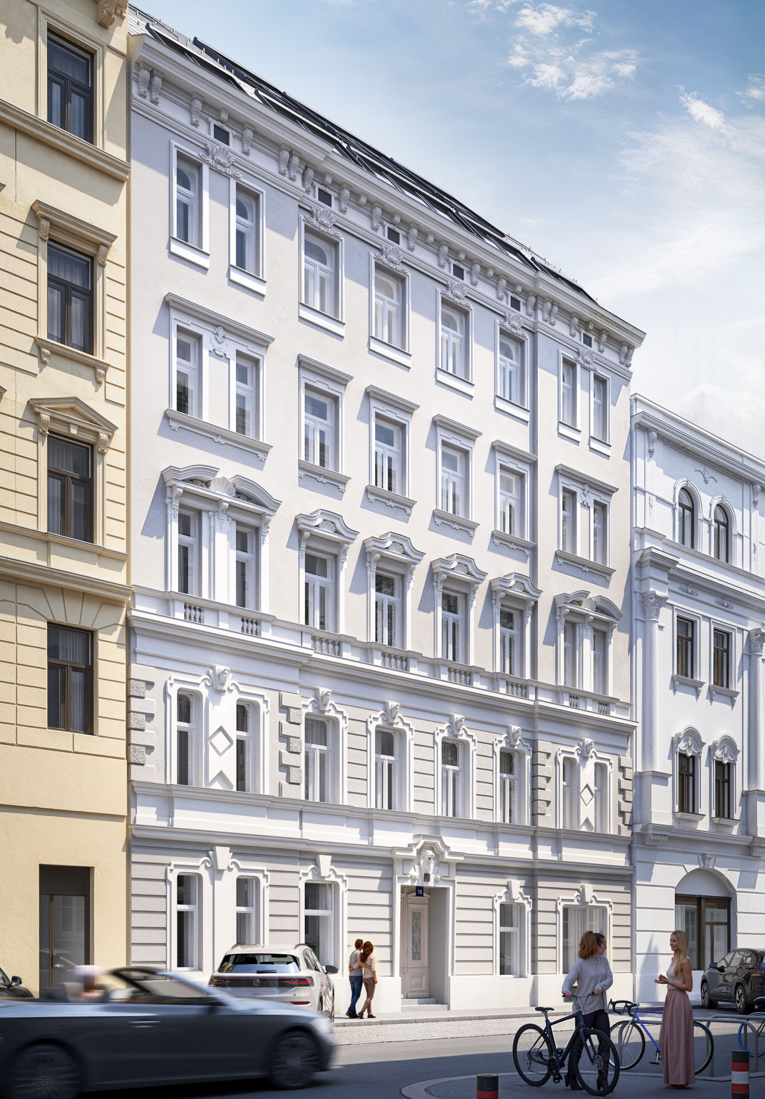 Stilaltbaujuwel Rotenlöwengasse 16 – eines der zahlreichen Revitalisierungsprojekte der 3SI Immogroup