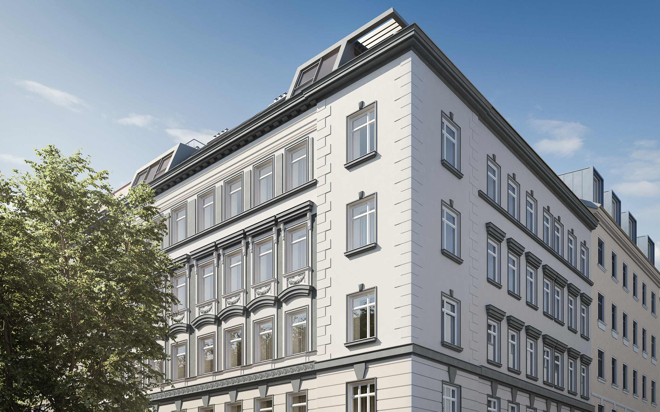Markhofgasse 10 erstrahlt mit neuer, wunderschöner Außenfassade