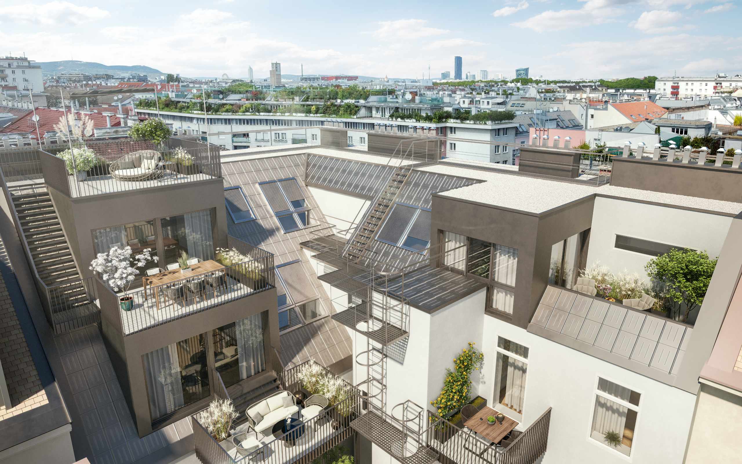 3SI Zinshausentwickler revitalisiert Zinshaus in der Markhofgasse10 mit herrlichem Wien Ausblick