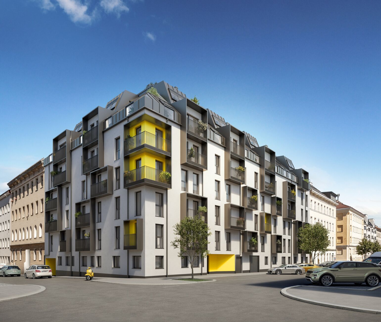 67 attraktive Neubauwohnungen in der Albrechtskreithgasse 32 gelangen nun in den Verkauf