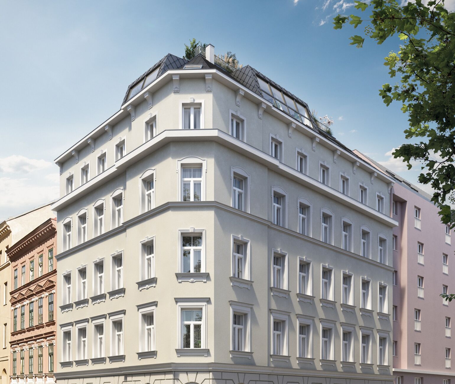 Hochwertig revitalisiert: 17 Eigentumswohnungen gehen mit Park View nun in den Verkauf.