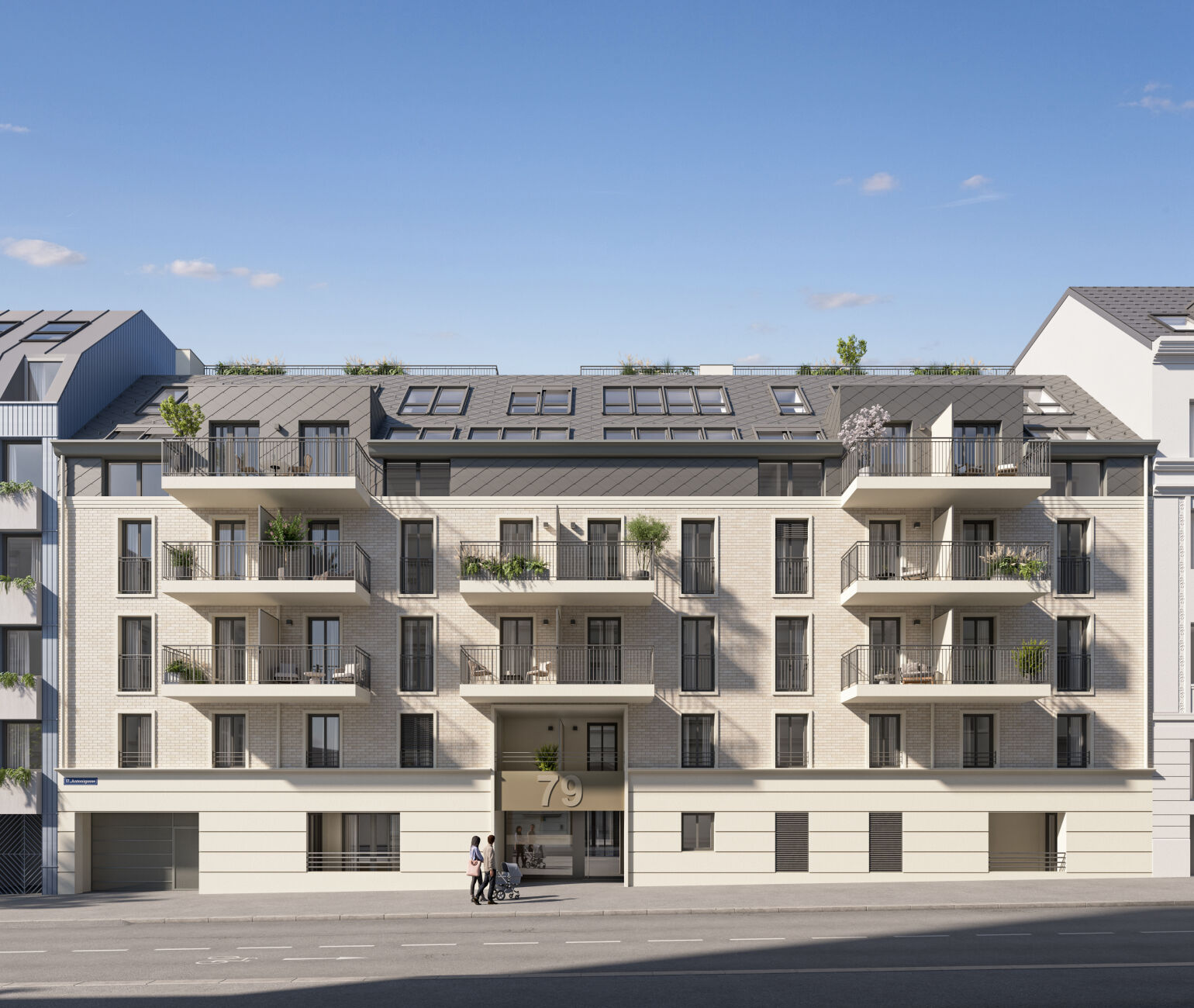 Mit THE ANTHONY realisiert die 3SI Immogroup ein hochwertiges Wohnprojekt in gefragter Lage von Hernals. 