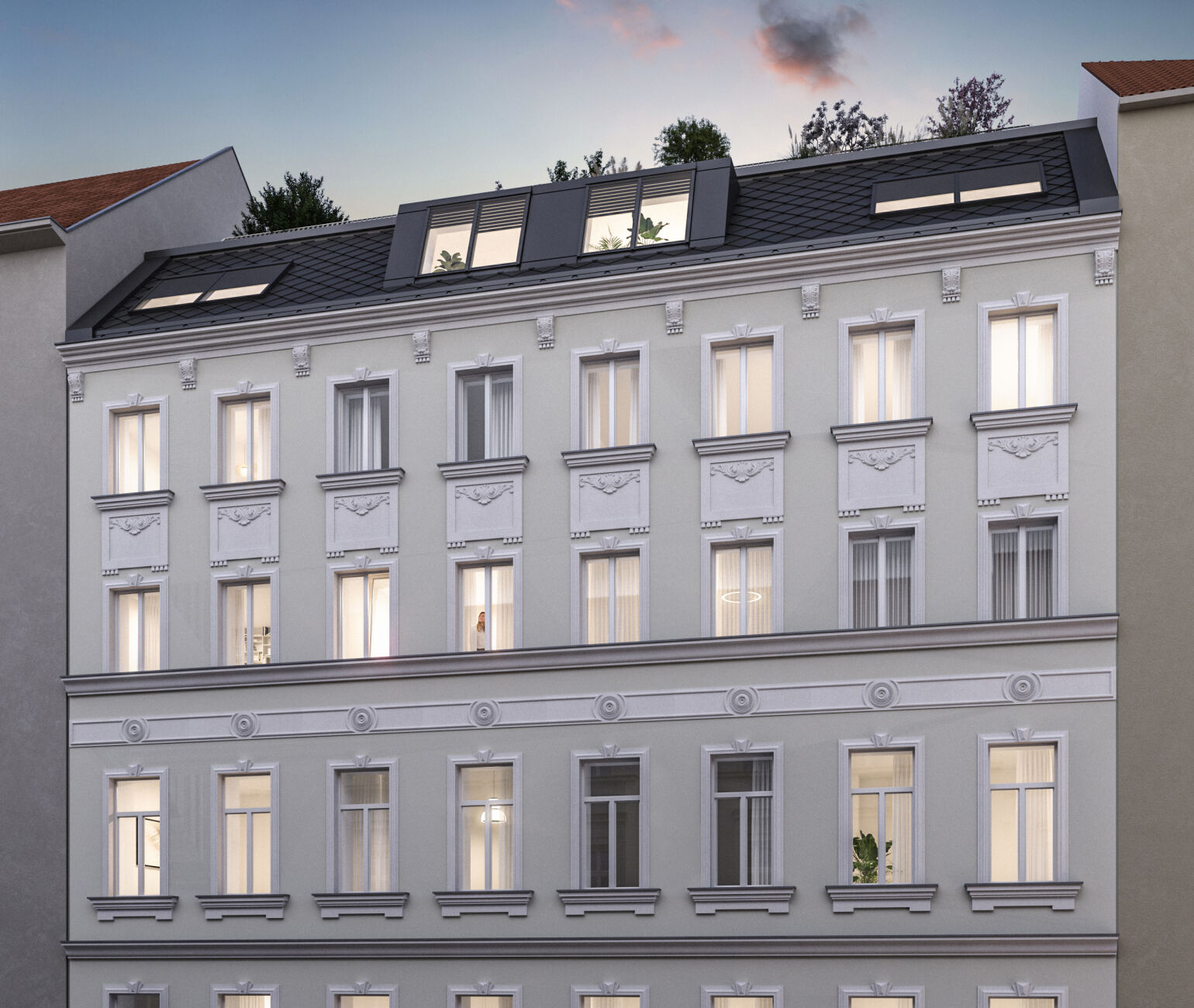 25 hochwertige Eigentumswohnungen Nähe Hauptbahnhof gelangen mit THE CORE in der Petzvalgasse in den Verkauf.