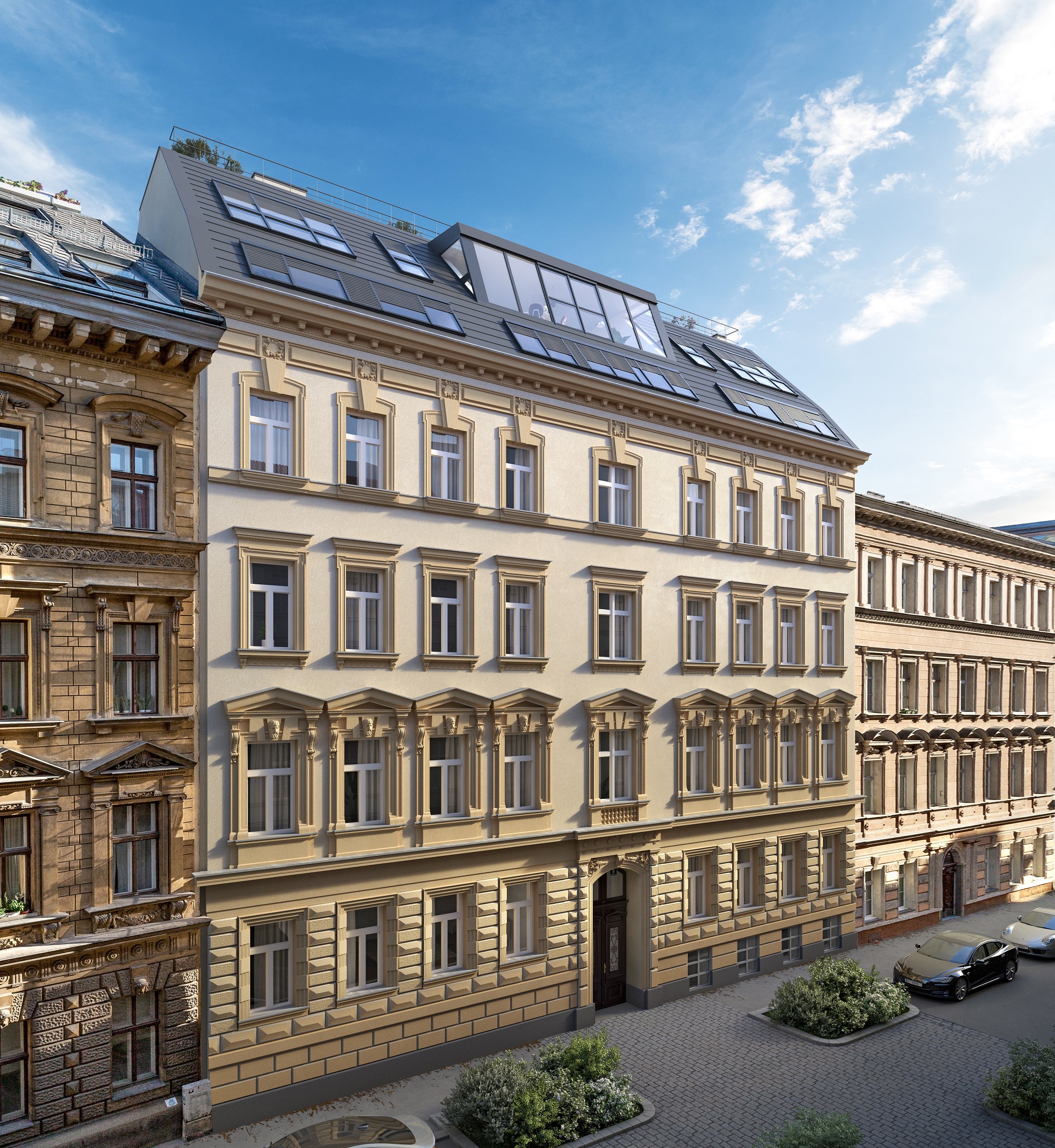 Der prachtvolle Stilaltbau “The Heritage” gelangt nun in den Verkauf.