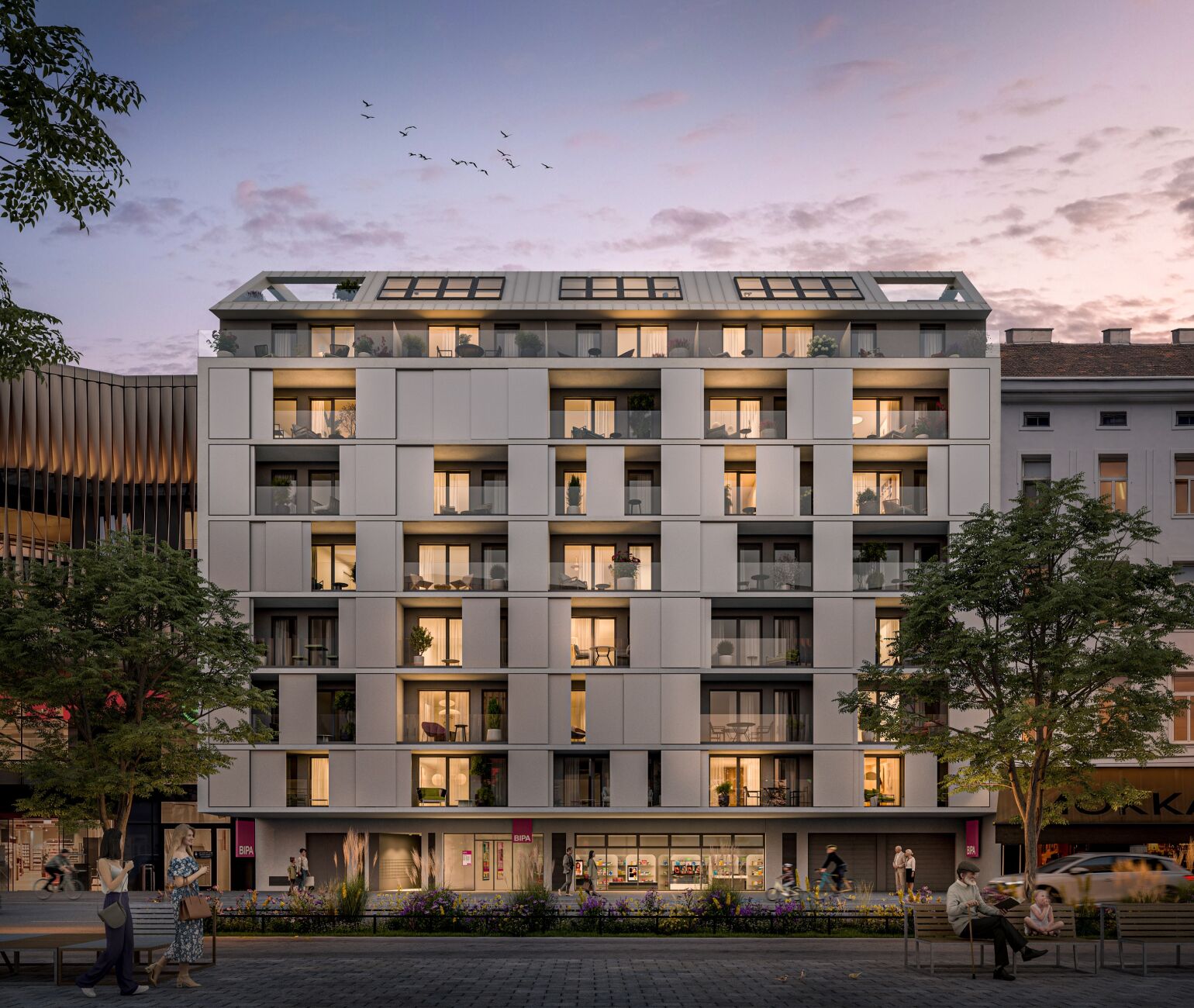 Urbanes Neubauprojekt im Herzen des 21. Bezirks